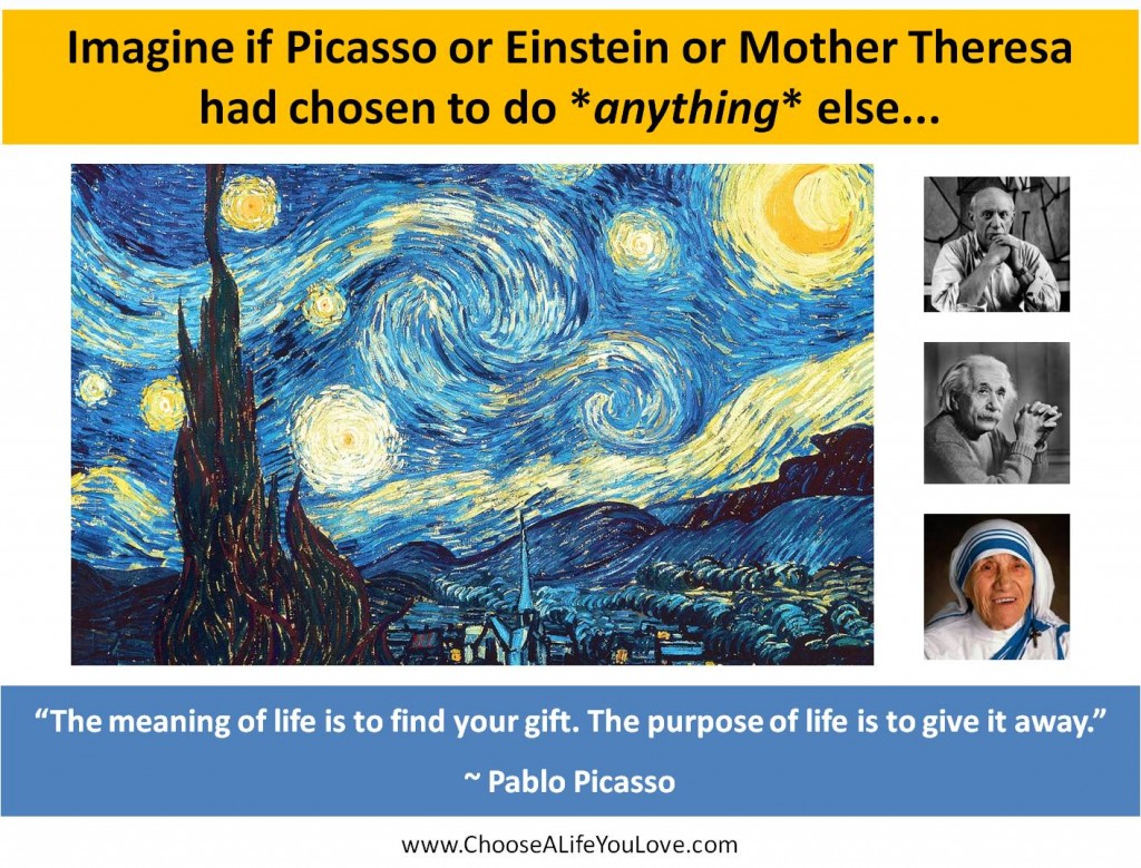 Picasso_Choose A Life You Love_Becky Emet